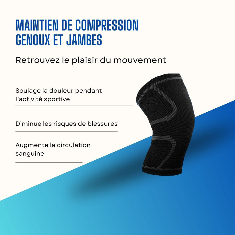 Maintien de compression genou ConfortMax sport