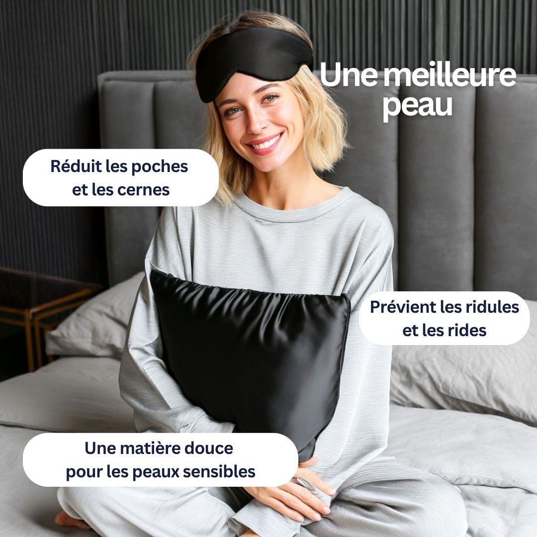 Masques de sommeil en soie